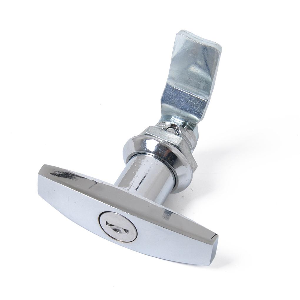 T-Handle Lock Cabinet Door Latch Lock Industrial Strength Rust Proof RV Toolbox T SHAPE Handle