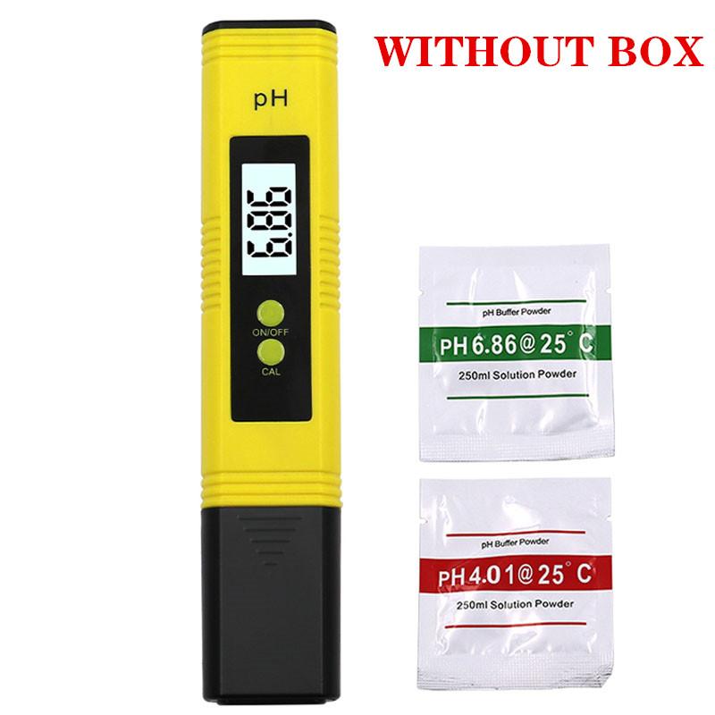 Цифровой ЖК-метр pH-метра, ручка тестера, точность 0,1, аквариум, бассейн, вода, вино, моча, автоматическая калибровка