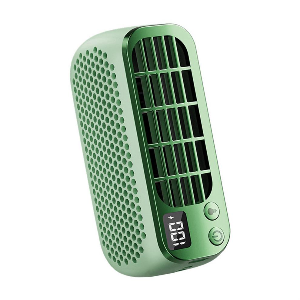 Handheld Fan Hanging Neck Small Bladeless Portable Five-Speed Adjustab