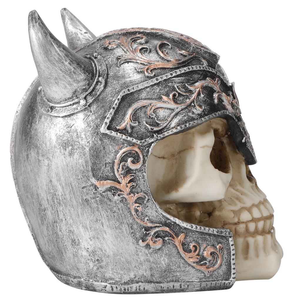 Resin Skull Craftwork Money Box Saving Pot Personality Furnishing Articles Table Decoration