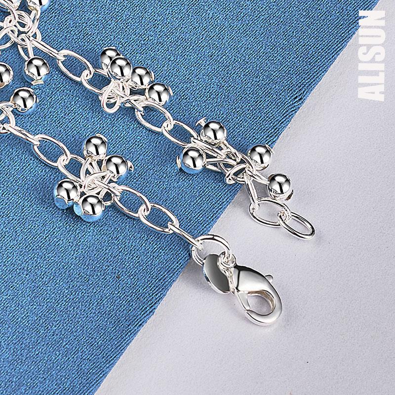 925 Sterling Silver AAA Zircon Heart-shaped Flower Bracelet Fashionable Wedding Jewelry