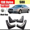 For Volvo S80 Mud Flaps Mudguards Fender S80 Mud Flap Splash Guard Fenders Mudguard Car Accessories Front Rear 4