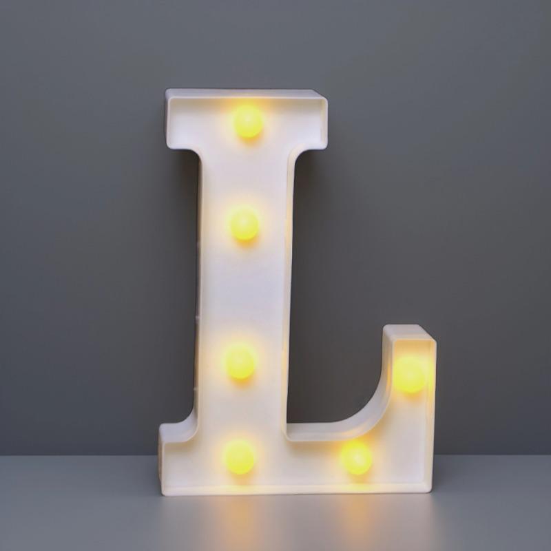 22 см светодиодные буквы и цифры для мероприятий - Идеально для дней рождения и предложений.