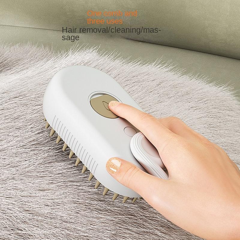Cat Steam Brush Steamy Dog Brush 3 In 1 Electric Spray Cat Hair Brushes for Massage Pet Grooming Comb Hair Removal Combs