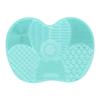 Silicon Makeup Brush Cleaning Mat Makeup Brush Cleaner Pad Cosmetic Brush Cleaning Mat with Suction