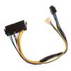 24Pin Female To 6Pin Male Power Adapter Supply Cable Connector For Hp Elite 8100 8200 8300 Atx