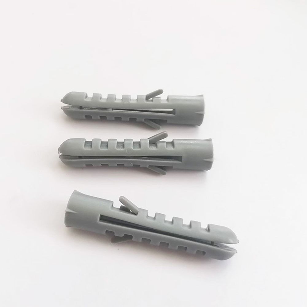 100 шт. M6X30, нейлоновый анкер, серый настенный дюбель, высококачественный настенный анкер, полый блок