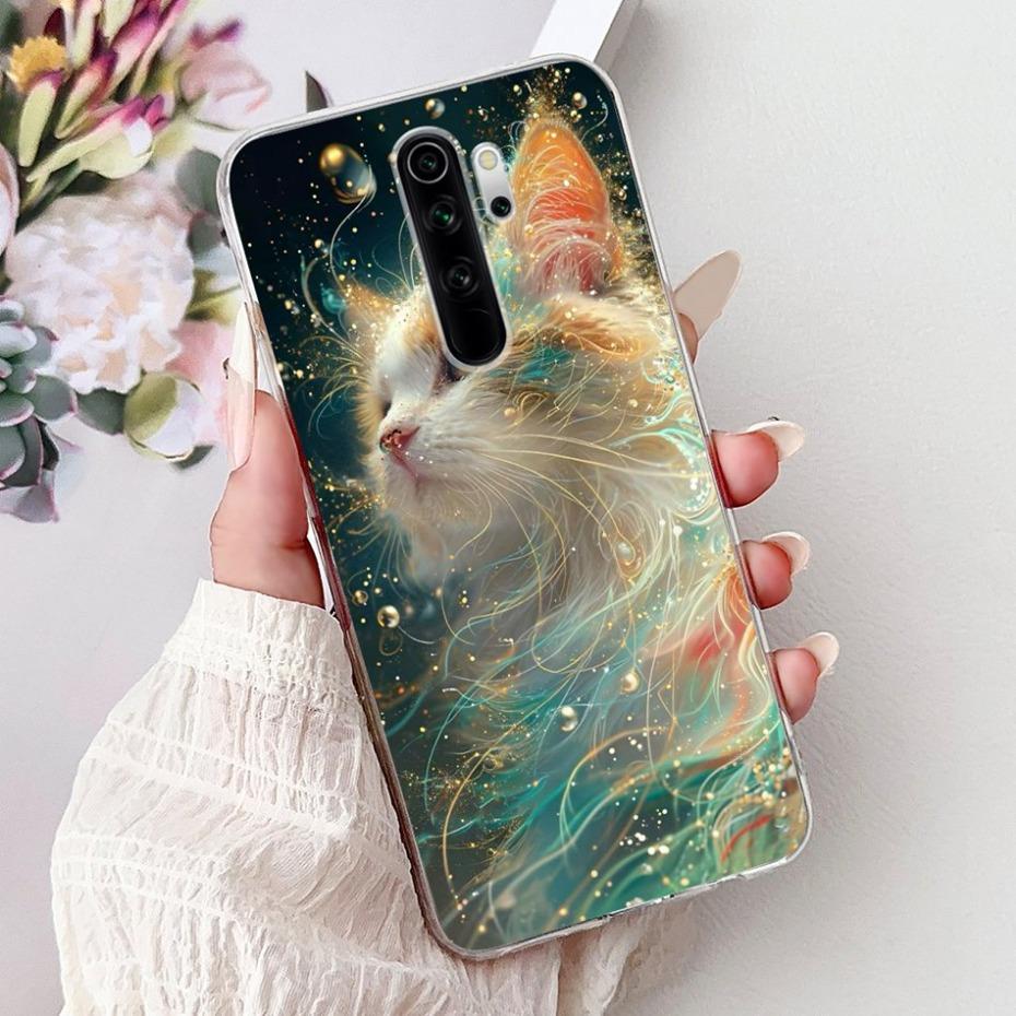 2024 Милый Мультяшный Чехол Для Xiaomi Redmi Note 8 Pro Note8 8T Мягкий Силиконовый ТПУ Задняя Крышка Для Redmi Note 8 T 8Pro Чехлы Для Телефона