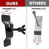Wall Mount Spare Tire Carrier Mount For Trailer,Spare Tire Carrier Bracket For Enclosed Trailer Accessories Spare Tire Holder For Trailer, Wheel