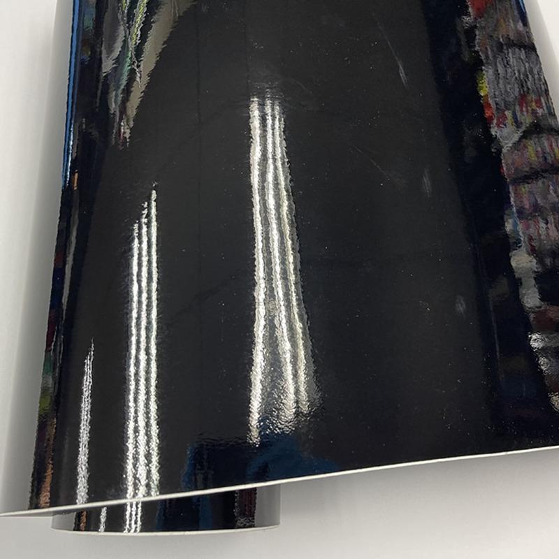 30CM*1M/2M/3M/4M/5M/6M Glossy Black Vinyl Wrap Self Adhesive Air Release Bubble Free Car Styling Membrane Sticker Decal Film