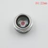 16Mm-48Mm Male Threaded Metal Air Compressor Oil Level Sight Glass