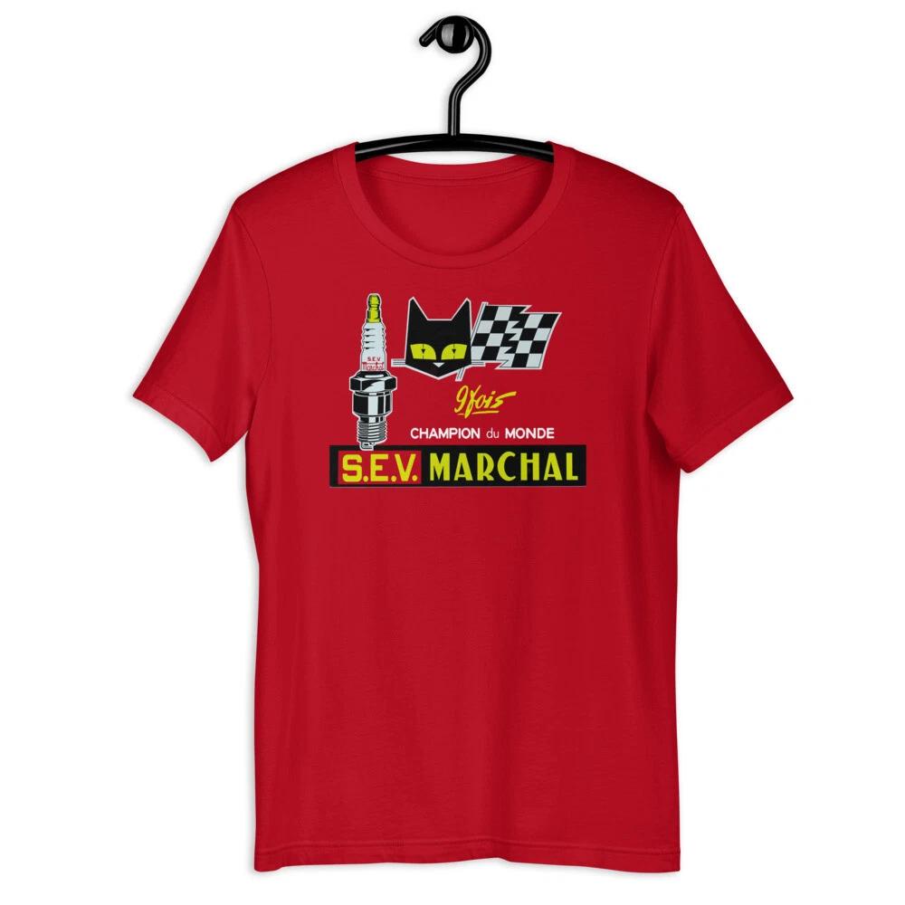 S.E.V. MARCHAL Spark Plugs Automotive Racing Short-Sleeve Unisex T-Shirt