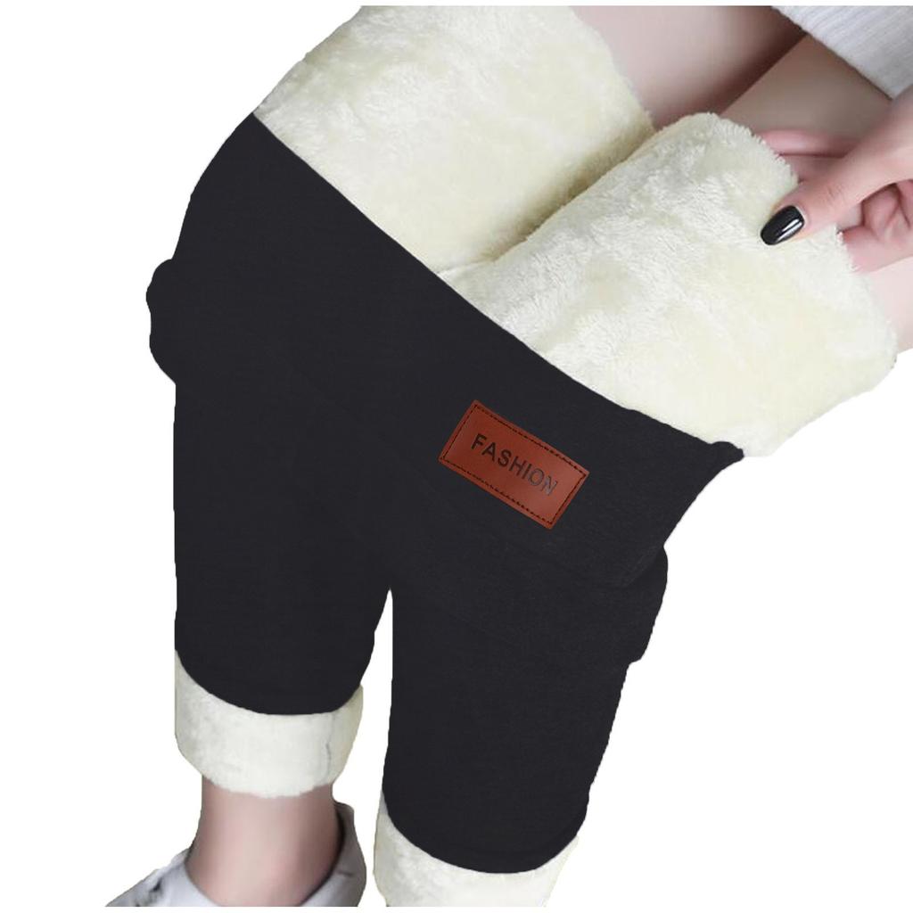 Женские однотонные теплые зимние узкие толстые бархатные шерстяные кашемировые брюки Брюки