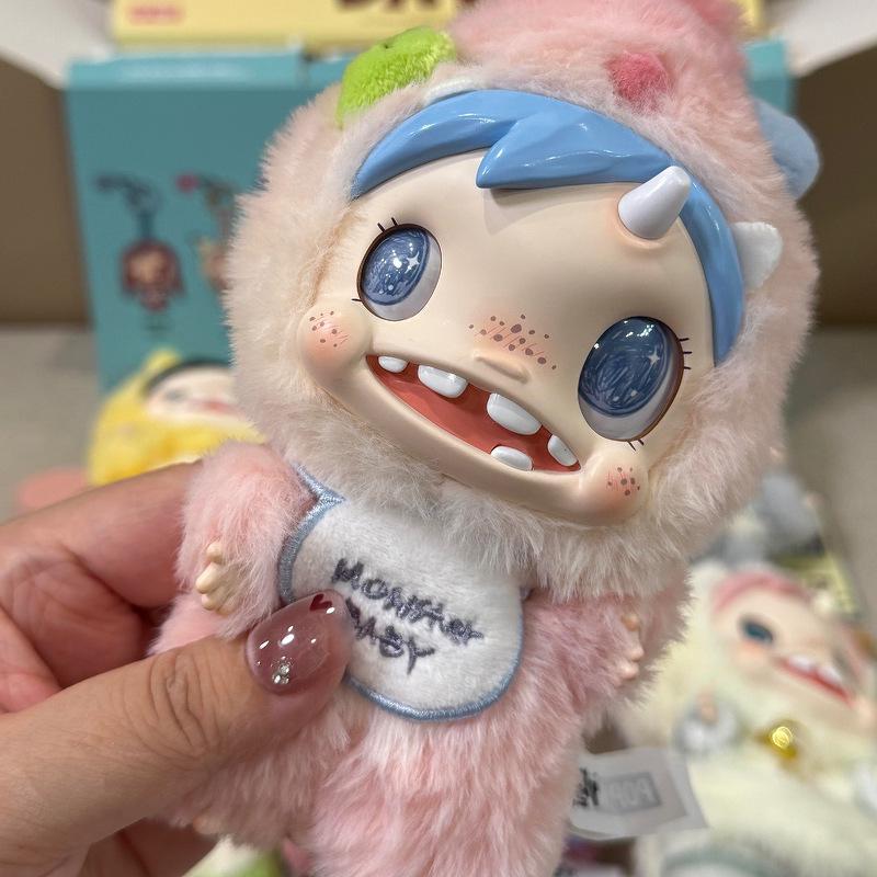 CryBaby 2-го поколения Летняя серия Длинноногий Ретро Винил Плюш Слепой куб Подвеска