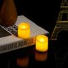 6pcs Rechargeable LED Candle Light W/ Remote Timer LED Flameless Flickering Tea Lights USB Charger Battery Christmas Decoration