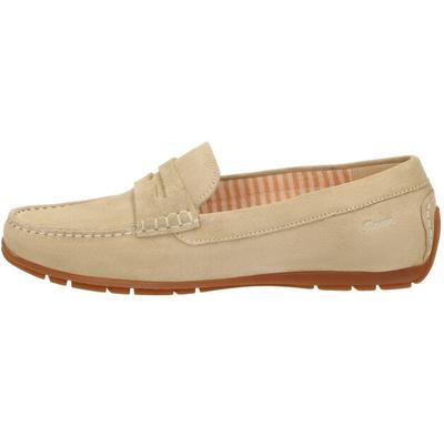 Женские слипоны Sioux Carmona mokassin haselnussbraun