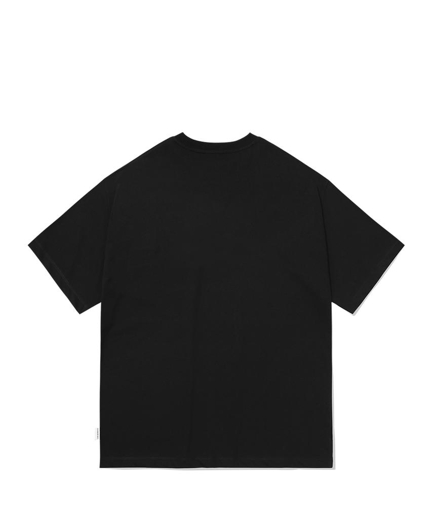 GAINSBORO Again Coconut Tree T-Shirt_Black