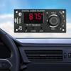 2*50 Вт DIY цифровой усилитель Bluetooth 5,0 MP3 декодер плата автомобильный MP3 музыкальный плеер USB FM-радио TF карта микрофон Aux модуль записи