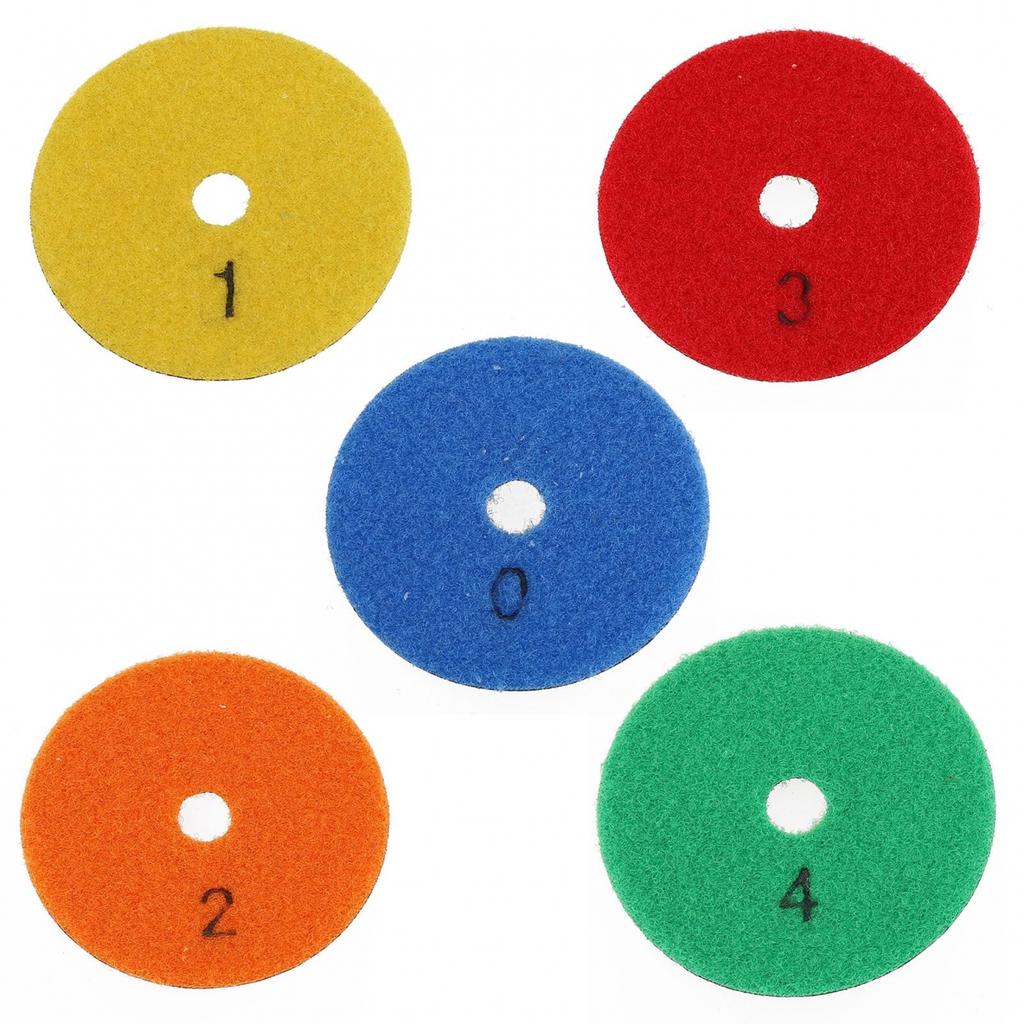 Набор 3-дюймовых алмазных полировальных кругов для шлифовки гранита и мрамора