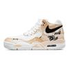 Nike Flight Legacy Pegasus Кожаные Устойчивые к истиранию Средние Винтажные Баскетбольные Кроссовки Мужские Кремовый BQ4212-101(Команда1068-)