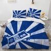 Game Handle King Queen Duvet Cover Kids Teens Boys Gamer Bedding Set Pillowcase Cartoon Psychedelic 2/3pcs Polyester Quilt Cover