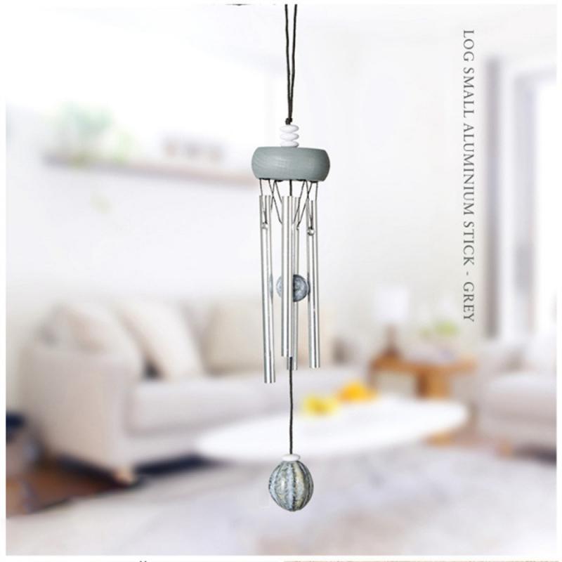 1pcs Wind Chimes Pendant Aluminum Tube Metal Pipe Wind Chimes Bells Balcony Outdoor Yard Garden Home Hanging Decorations