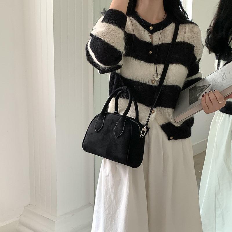 Новая портативная сумка для боулинга, ручная сумка из замши, простая универсальная сумка через плечо, женская