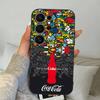 Чехол для телефона Hot C-Coca Drinks C-Cola для Samsung S 24 Fe 25 Ultra Plus 20 Lite 21 30 22 23 24 22 Ultra 5G Fundas