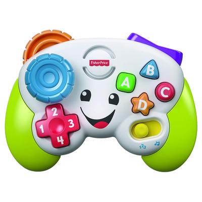 Fisher Price Двуязычный игровой контроллер [6-36 месяцев] [Игрушка для малышей] [Образовательный/Английский/Иностранный язык] FXX43