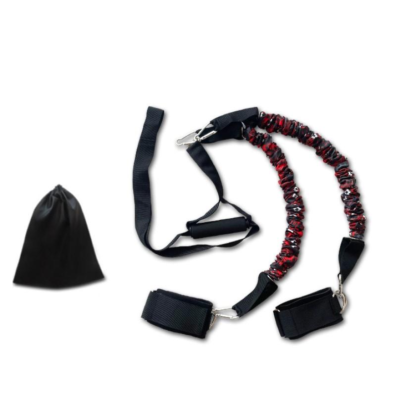 Тренировочный эспандер для ног, бедер, для укрепления тяги, ременная система, кабельная машина, тренажерный зал, домашние тренировки, оборудование для фитнеса