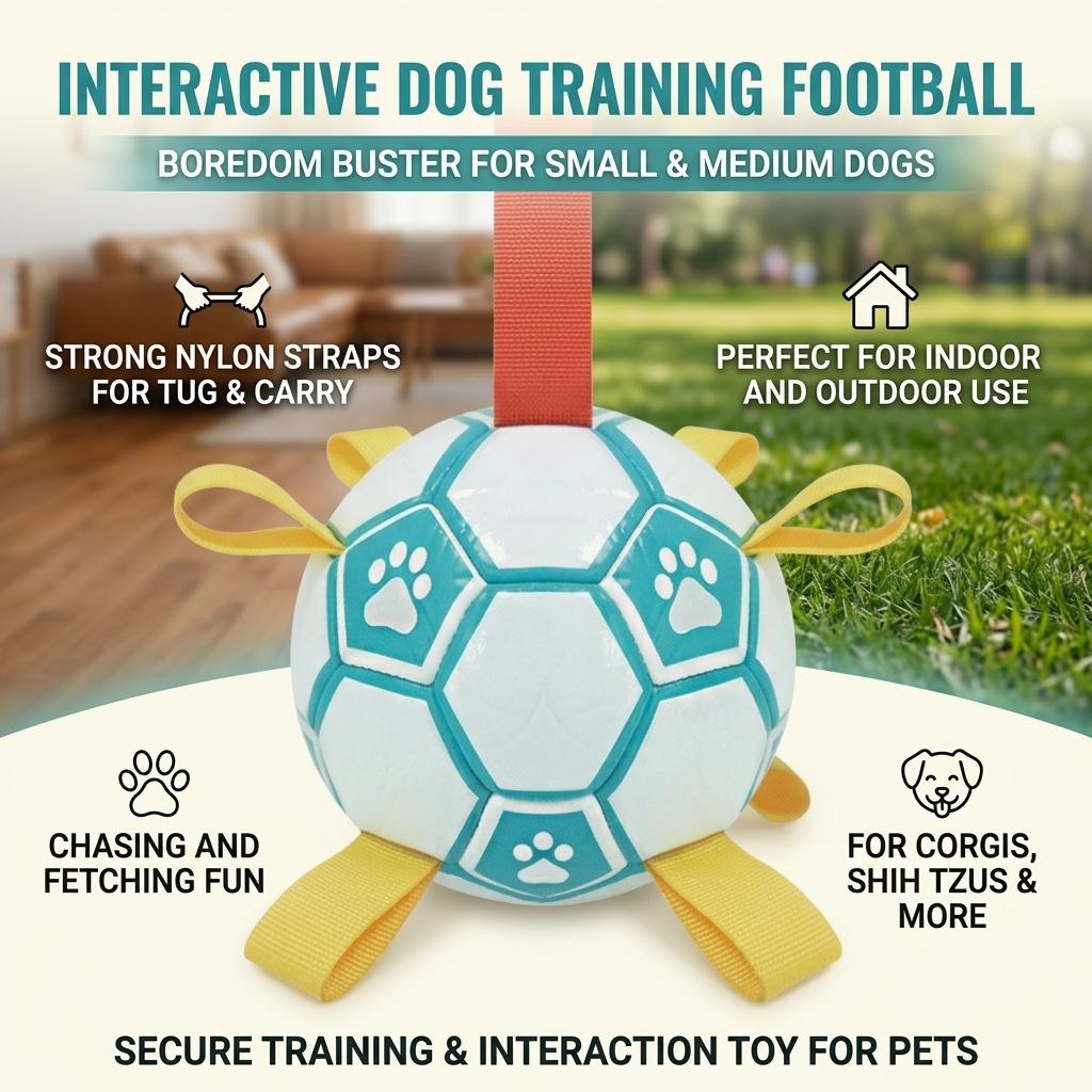 Pet Durable Chew Resistant Ball For Small Medium Dogs And Cats