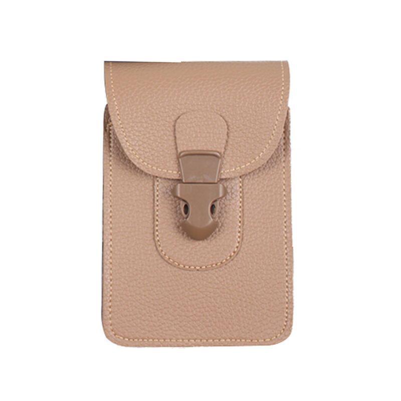 Мужская двухслойная водонепроницаемая поясная сумка и сумка для телефона