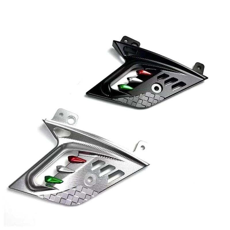 For Vespa GTS300 Motorcycle Wheel Rocker Protector Shock Absorber Side Cover For GTS300 Motorcycle Accessories Black-A87Q