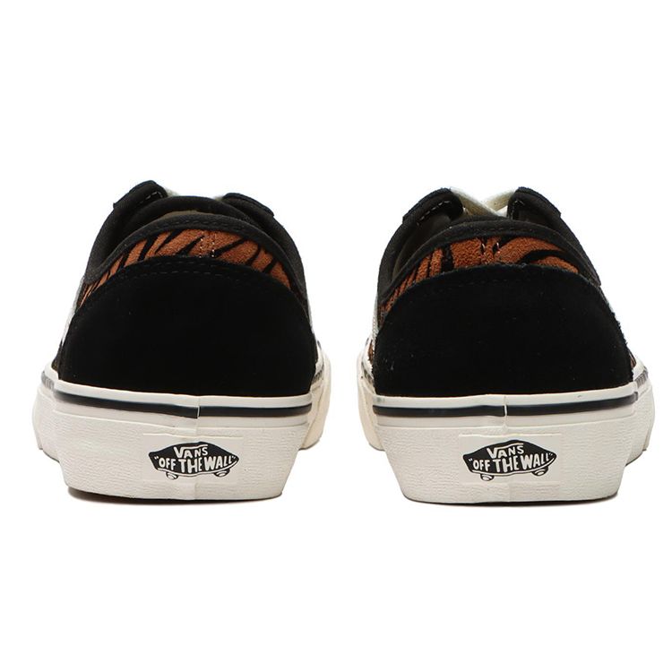 Vans Style 36 Decon Sf Low Top Skate Shoes Black Tiger Stripe Unisex Skate Shoes VN0A5HYR9ZY
