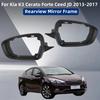 Обновление автомобиля Рамка зеркала заднего вида Пластик АБС Для Kia K3 Cerato Forte Ceed JD 2013 2014 2015 2016 2017 Автомобильные аксессуары