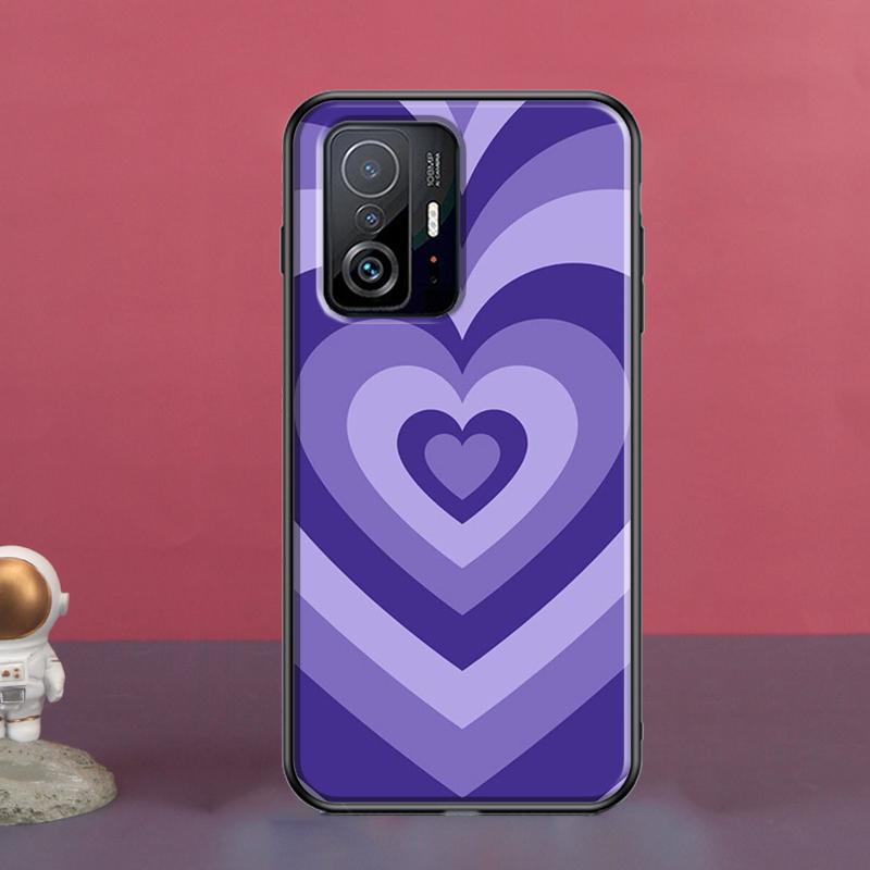 Фиолетовый эстетический чехол для POCO X5 X3 F5 Pro X4 F4 GT M5s C40 F3 для Xiaomi 13 Lite 12 11T 12T Pro 12X