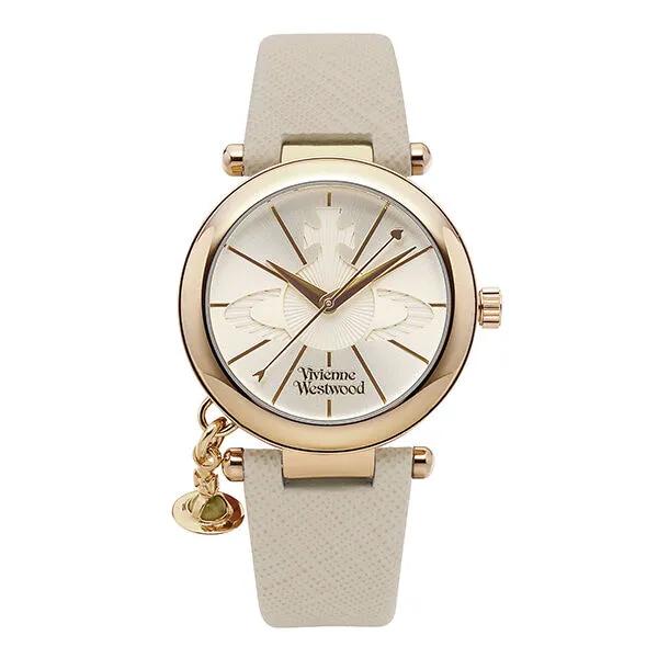 VV006GDCM Women's Leather Watch