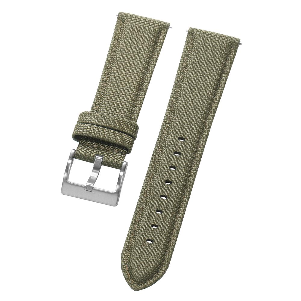 20mm 22mm Sailcloth Watch Strap Men Women Waterproof Nylon Watchband Quick Release Sport Wristband for Omega for Blancpain Belt
