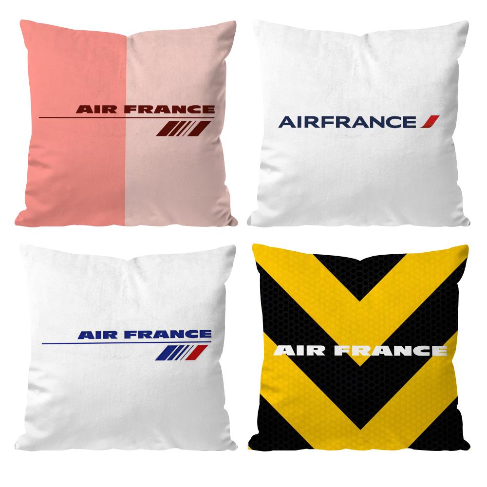 Чехол на подушку Air France с принтом Наволочка для подушки на диван в гостиной и декора спальни