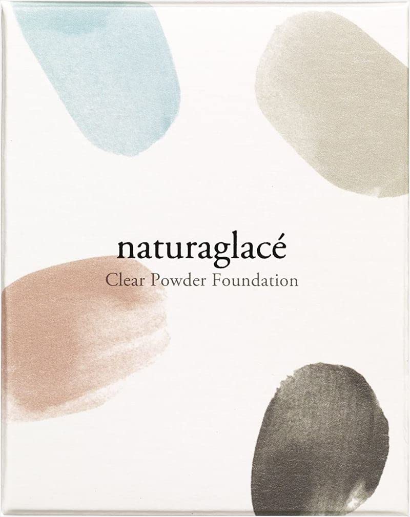 Тональная основа Natural Glass Clear Powder Foundation NO2 Skin 11 г SPF40 с пуховкой (Естественный цвет) PA ++++