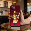 A-Aggretsuko-KO Soft Silicone Black Cover,Phone Case For iPhone 17,16,15,14,13,12,11 Plus,Pro Max,XS
