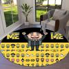 Despicable Minions Round Area Rug Carpet Rug For Living Room Bedroom Sofa Playroom Decor Nonslip Floor Mat