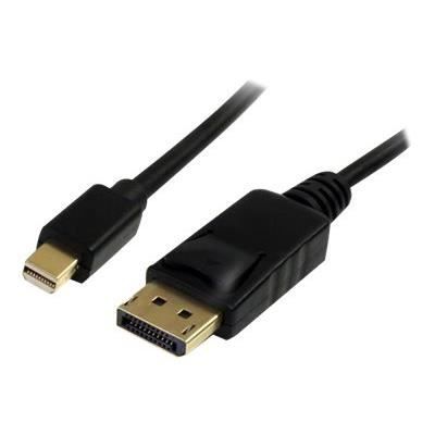 Кабель Mini DisplayPort - DisplayPort 1.2 длиной 1 м - Кабель Mini DP - DP 4K - M/M - MDP2DPMM1M
