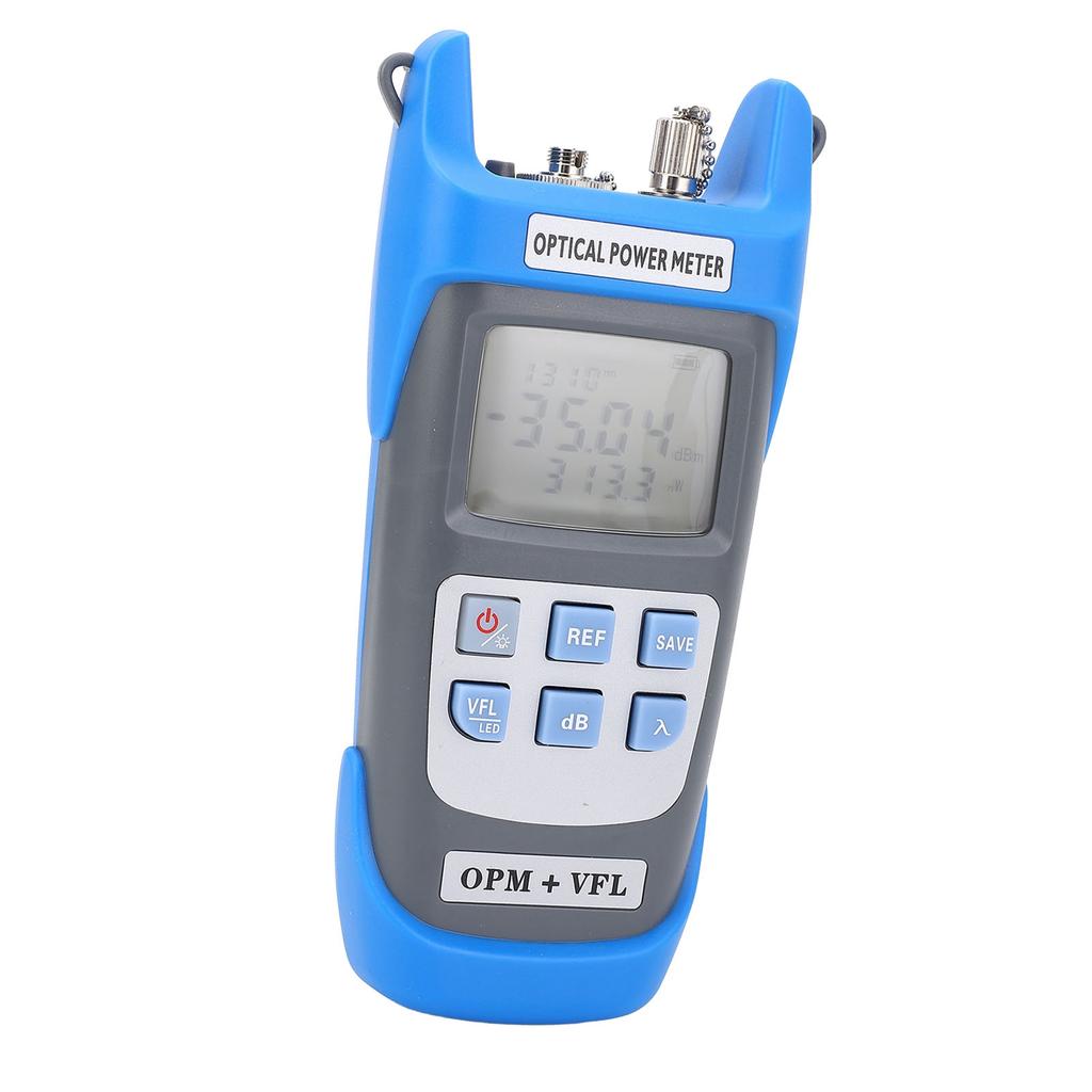 Оптический измеритель мощности 3 в 1, портативный перезаряжаемый тестер оптоволокна, визуальный локатор неисправностей со светодиодом Li
