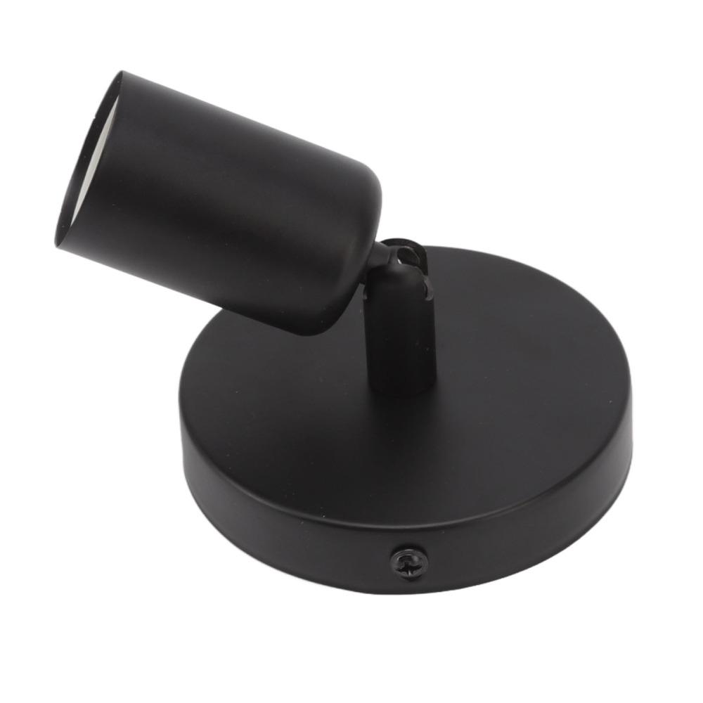 Iron Wall Lamp Base 85-265V Light Bulb Holder Socket Durable Wall Lamp Holder Showcase