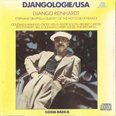 CD DJANGO REINHARDT - Djangologie/USA CDSW84246 Disques Swing 1988 US Джаз Б/У