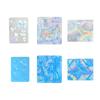 Silicone Mold for Earring Pendant Holographic Dazzling Earring Resin Mold Oval Rectangle Rhombus Shape Epoxy Molds