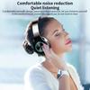 Colorful LED Light Folding Wireless Headphones Stereo Bluetooth 5.0 Headset Heavy Bass 9D Stereo Hi-fi Sport Over-ear Headphones with Mic