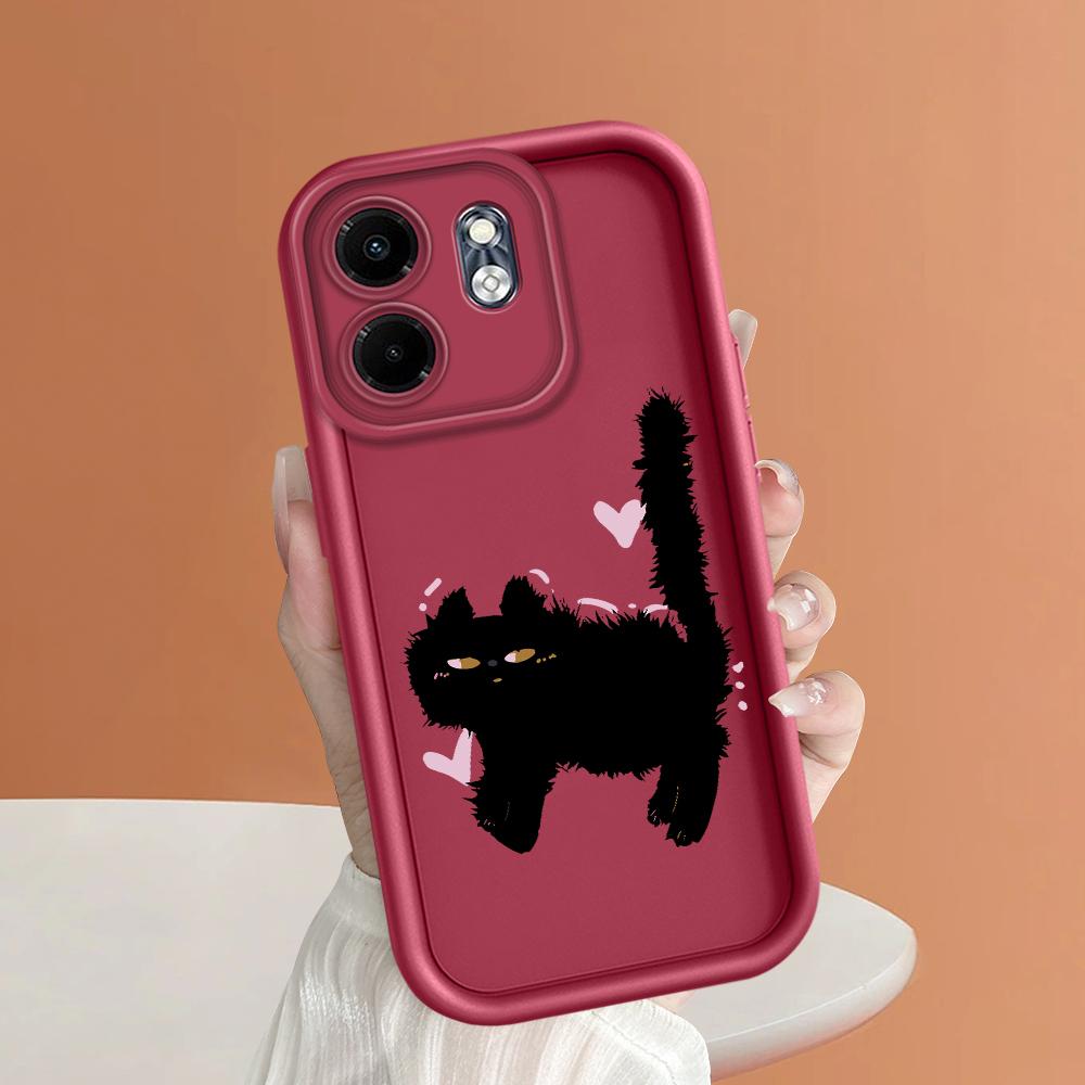 Soft Silicone Phone Casing Full Cover Camera Shockproof Protection Case for Huawei Honor Infinix Tecno iPhone Motorola Google