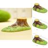 Cartoon Tree Stump Green Grassland Mini Model For Wedding Or Party Decorations